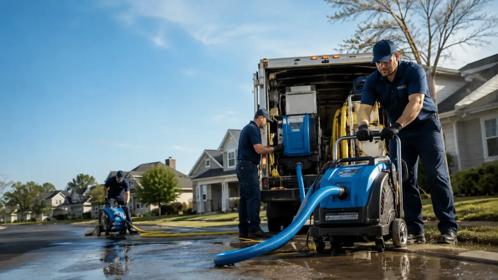 Flood Damage Cleanup in New England, ND